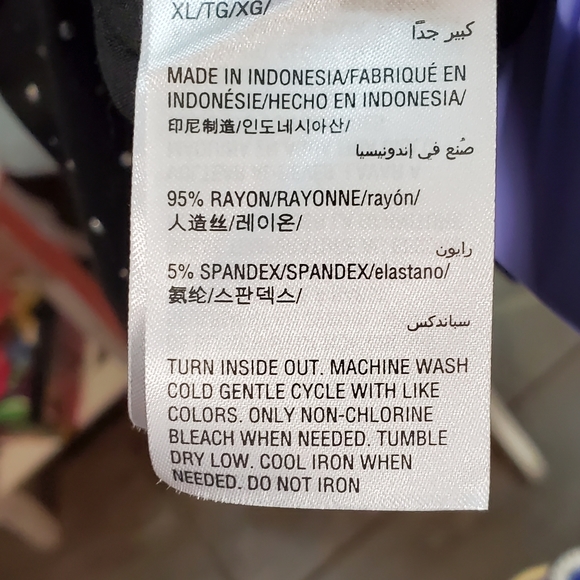 JM Collection Black Top with Bling sz XL NwT - Picture 8 of 12